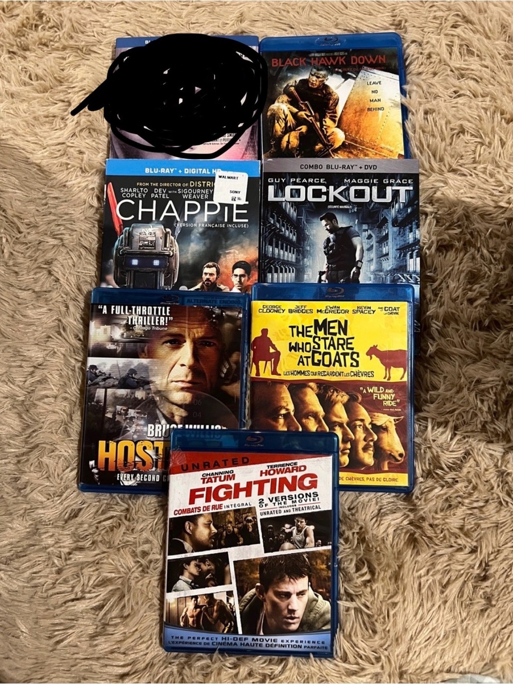Assorted Blu-ray Movie Collection - x6 Films / mainly action